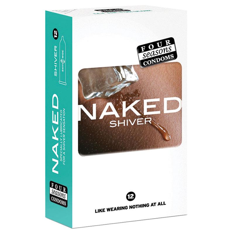 Four Seasons Condoms Naked Shiver 12 Pack